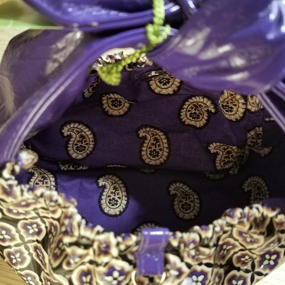 Vera Bradley frill Tippy Tie in Simply Violet - Picture 4 of 5